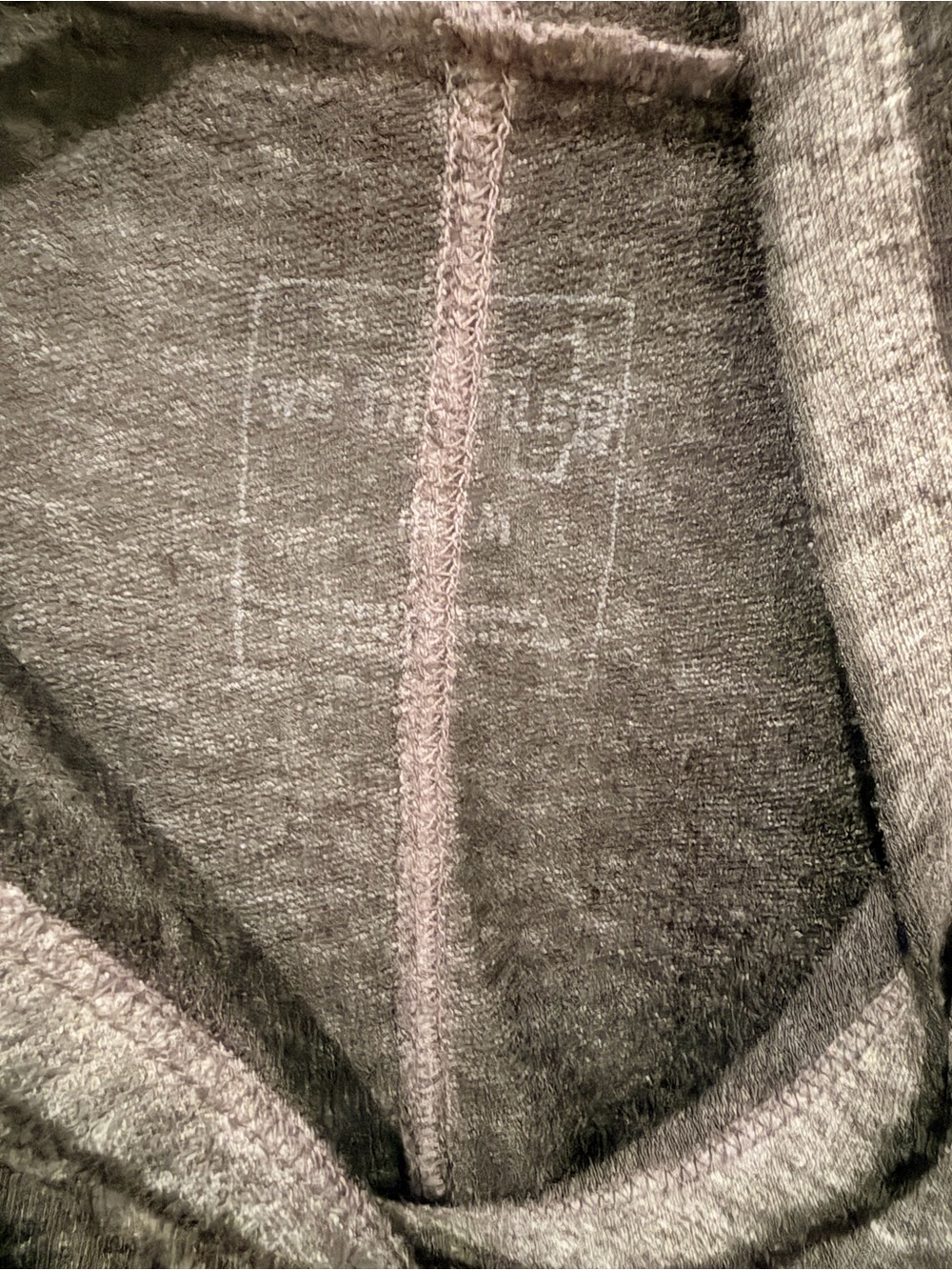 Free People - We The Free Washed Black Pullover Hoodie - Picture 3 of 3